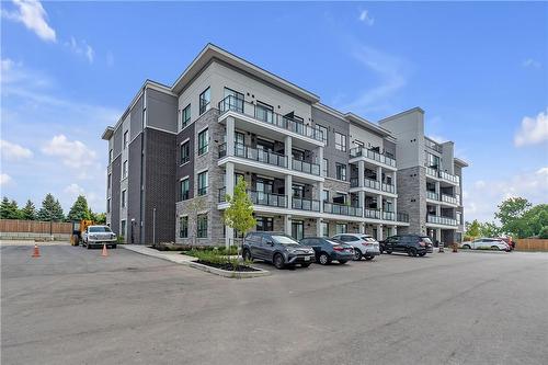 120 Spring Valley Crescent|Unit #410, Hamilton, ON - Outdoor With Balcony With Facade