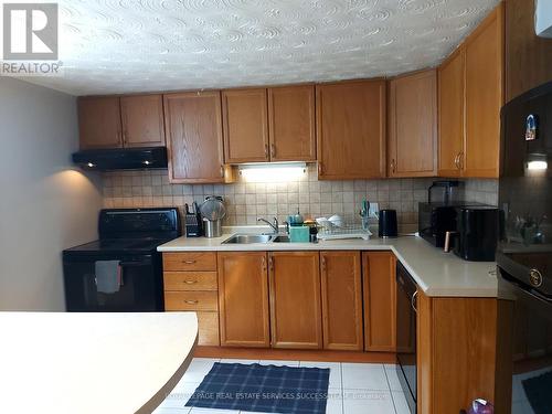 Bsmt# 1 - 160 Delmar Drive, Hamilton, ON - Indoor Photo Showing Kitchen With Double Sink