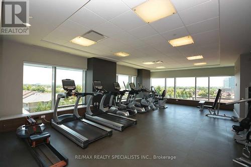 1107 - 2560 Eglinton Avenue, Mississauga (Central Erin Mills), ON - Indoor Photo Showing Gym Room