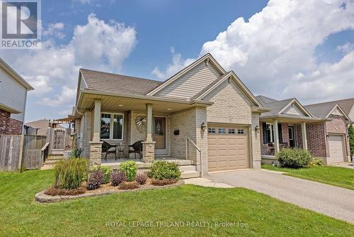 87 Pine Valley Drive, St. Thomas, ON - Outdoor With Deck Patio Veranda With Facade