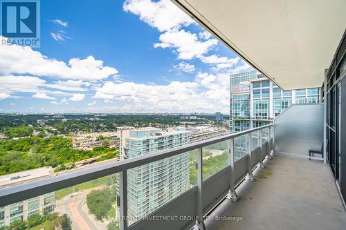 2701 - 251 Manitoba Street, Toronto (Mimico), ON - Outdoor With Balcony With View With Exterior