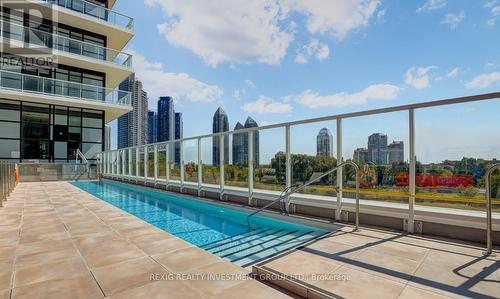 2701 - 251 Manitoba Street, Toronto (Mimico), ON - Outdoor With Balcony