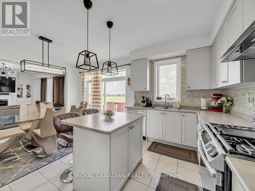 68 Mcwatters Street, Hamilton, ON - Indoor Photo Showing Kitchen With Double Sink With Upgraded Kitchen