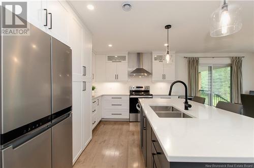 414 Maplehurst Drive, Moncton, NB - Indoor Photo Showing Kitchen With Double Sink With Upgraded Kitchen