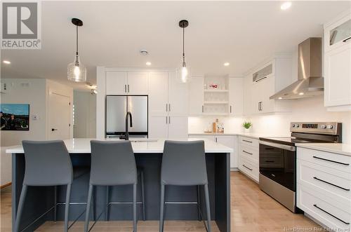 414 Maplehurst Drive, Moncton, NB - Indoor Photo Showing Kitchen With Upgraded Kitchen