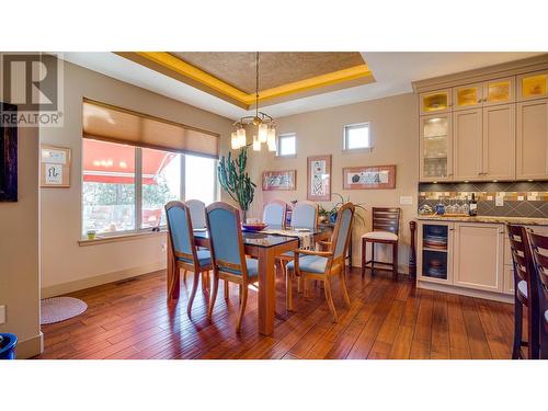 13345 Shoreline Drive, Lake Country, BC - Indoor Photo Showing Dining Room