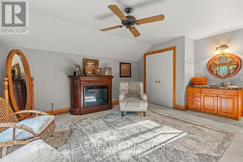 10608 Longwoods Road, Middlesex Centre (Delaware Town), ON - Indoor Photo Showing Living Room With Fireplace