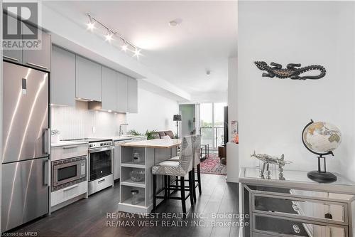 315 - 4208 Dundas Street W, Toronto (Edenbridge-Humber Valley), ON - Indoor Photo Showing Kitchen With Upgraded Kitchen