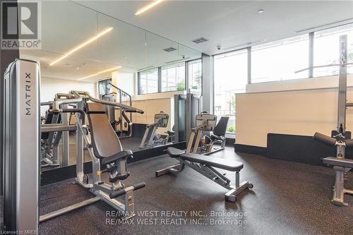 315 - 4208 Dundas Street W, Toronto (Edenbridge-Humber Valley), ON - Indoor Photo Showing Gym Room