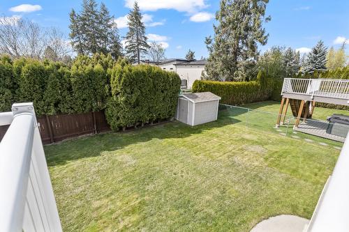 4622 Darin Place, Kelowna, BC - Outdoor With Backyard