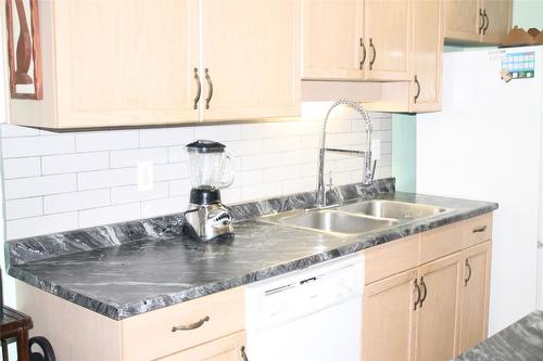 108-3163 Richter Street, Kelowna, BC - Indoor Photo Showing Kitchen With Double Sink