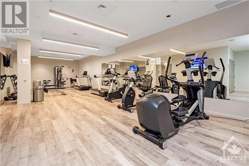 101 Queen Street Unit#802, Ottawa, ON - Indoor Photo Showing Gym Room