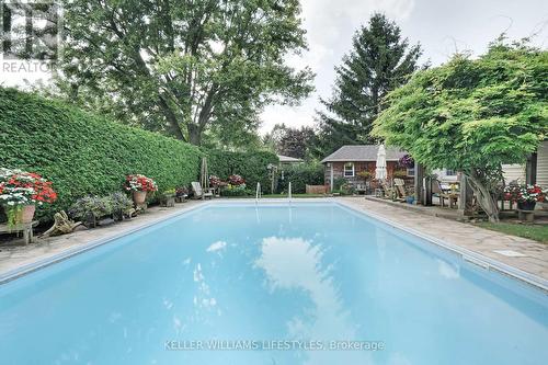 7 Glenburnie Crescent, London, ON - Outdoor With In Ground Pool With Backyard