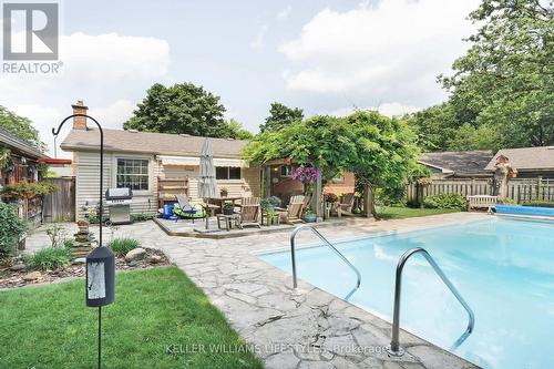 7 Glenburnie Crescent, London, ON - Outdoor With In Ground Pool With Deck Patio Veranda