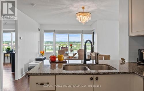 410 - 1235 Bayly Street, Pickering, ON - Indoor Photo Showing Kitchen With Double Sink