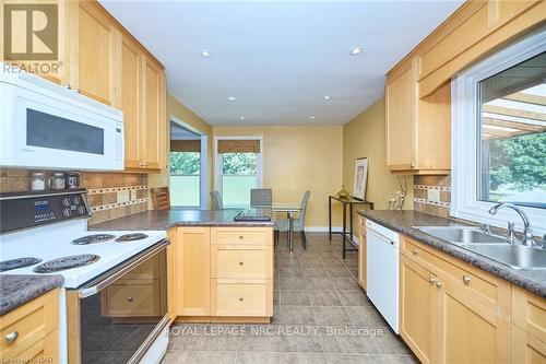 50 Trelawne Drive, St. Catharines, ON - Indoor Photo Showing Kitchen With Double Sink