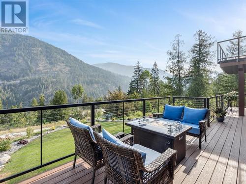 1278 Kai  Road, Nelson, BC - Outdoor With Deck Patio Veranda With View