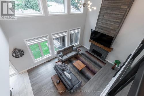 64 Valleyview Crescent, Middlesex Centre (Komoka), ON - Indoor Photo Showing Other Room With Fireplace