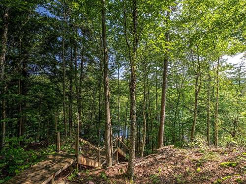 Staircase - 912 Ch. Du Lac-Winnetou, Amherst, QC - Outdoor With View