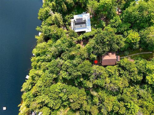 Aerial photo - 912 Ch. Du Lac-Winnetou, Amherst, QC - Outdoor With Body Of Water