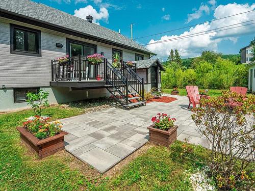 Cour - 49 Rue Principale E., Notre-Dame-Des-Bois, QC - Outdoor With Deck Patio Veranda