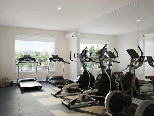 107-1810 Selenite Pl, Langford, BC - Indoor Photo Showing Gym Room