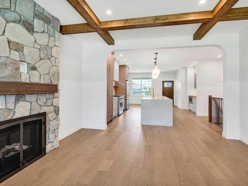 147-200 Grand Boulevard, Kamloops, BC - Indoor Photo Showing Living Room With Fireplace