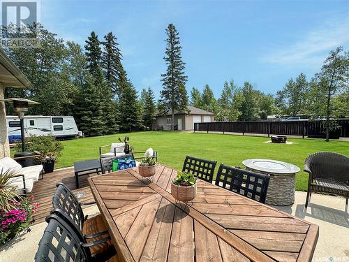 6 Lakeshore Drive, Candle Lake, SK - Outdoor With Deck Patio Veranda With Backyard