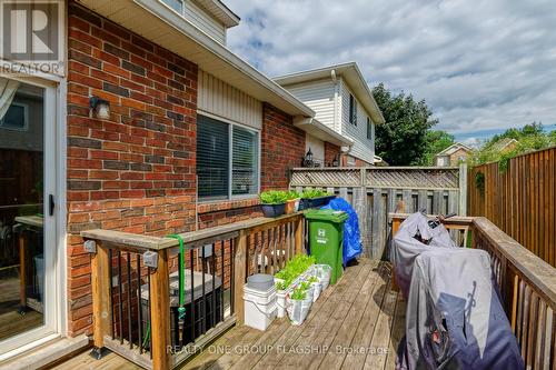 17 - 222 Fellowes Crescent, Hamilton (Waterdown), ON - Outdoor With Deck Patio Veranda With Exterior