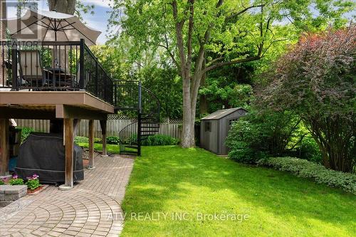 15 Eastglen Crescent, Toronto (Islington-City Centre West), ON - Outdoor With Deck Patio Veranda