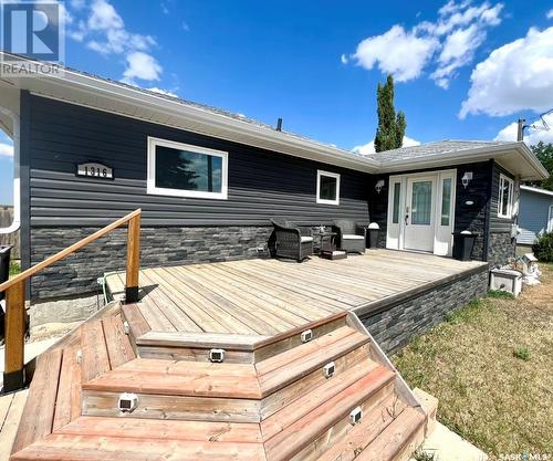 1316 Herbert Avenue, Herbert, SK - Outdoor With Deck Patio Veranda