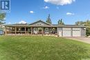 430 Railway Avenue, Blaine Lake, SK  - Outdoor With Deck Patio Veranda With Facade 