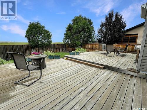 41 4Th Avenue, Battleford, SK - Outdoor With Deck Patio Veranda With Exterior