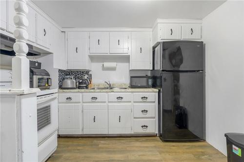 34 Rita Avenue, Hamilton, ON - Indoor Photo Showing Kitchen With Double Sink