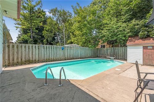 34 Rita Avenue, Hamilton, ON - Outdoor With In Ground Pool