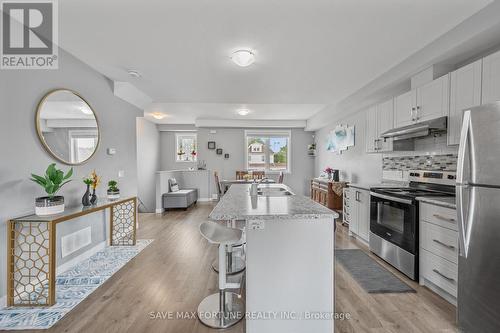 55 Denistoun Street, Welland, ON - Indoor Photo Showing Kitchen With Double Sink With Upgraded Kitchen