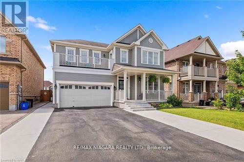 8849 Dogwood Crescent, Niagara Falls, ON - Outdoor With Balcony With Facade