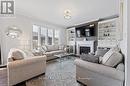 8849 Dogwood Crescent, Niagara Falls, ON  - Indoor Photo Showing Living Room With Fireplace 