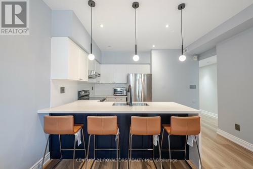 74-B Coxwell Avenue, Toronto (Greenwood-Coxwell), ON - Indoor Photo Showing Kitchen With Stainless Steel Kitchen With Upgraded Kitchen