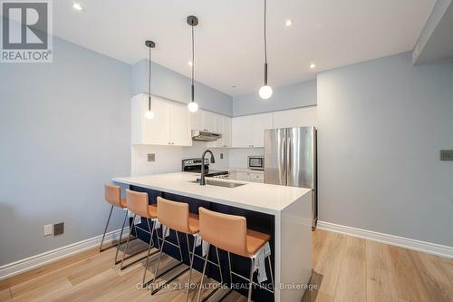 74-B Coxwell Avenue, Toronto (Greenwood-Coxwell), ON - Indoor Photo Showing Kitchen With Stainless Steel Kitchen With Upgraded Kitchen