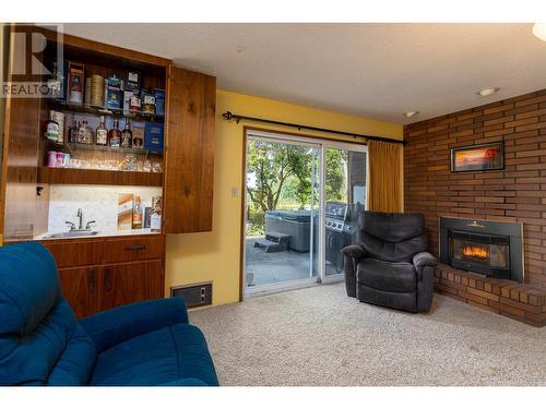 3823 Westview Drive, Terrace, BC - Indoor Photo Showing Living Room With Fireplace