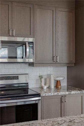 101 Locke Street S|Unit #504, Hamilton, ON - Indoor Photo Showing Kitchen