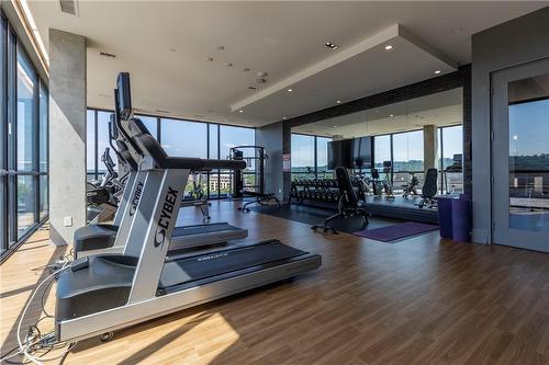 101 Locke Street S|Unit #504, Hamilton, ON - Indoor Photo Showing Gym Room