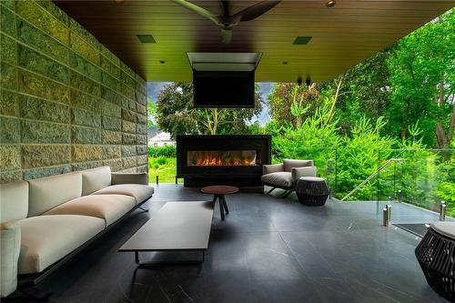 865 Glenwood Avenue, Burlington, ON - Outdoor With Fireplace With Exterior