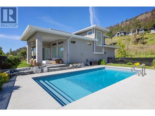 99 Forest Edge Place, Kelowna, BC - Outdoor With In Ground Pool