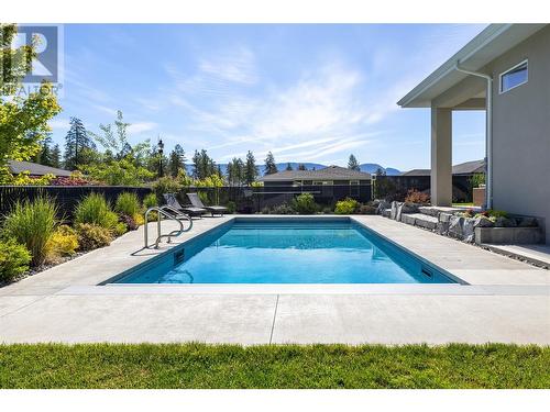 99 Forest Edge Place, Kelowna, BC - Outdoor With In Ground Pool