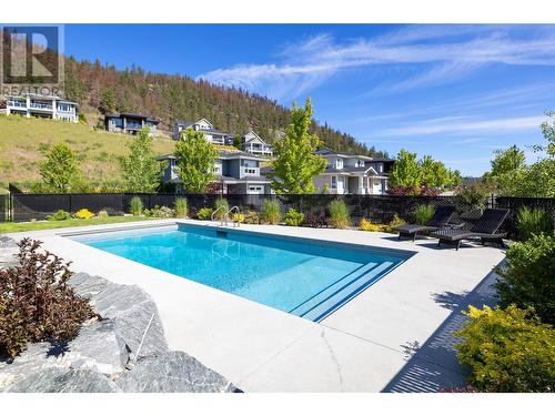 99 Forest Edge Place, Kelowna, BC - Outdoor With In Ground Pool