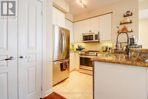 2202 - 220 Burnhamthorpe Road, Mississauga (City Centre), ON - Indoor Photo Showing Kitchen With Stainless Steel Kitchen