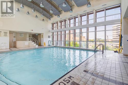 2202 - 220 Burnhamthorpe Road, Mississauga (City Centre), ON - Indoor Photo Showing Other Room With In Ground Pool