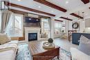 1243 Mcphedran Place, Milton (Ford), ON  - Indoor Photo Showing Living Room With Fireplace 